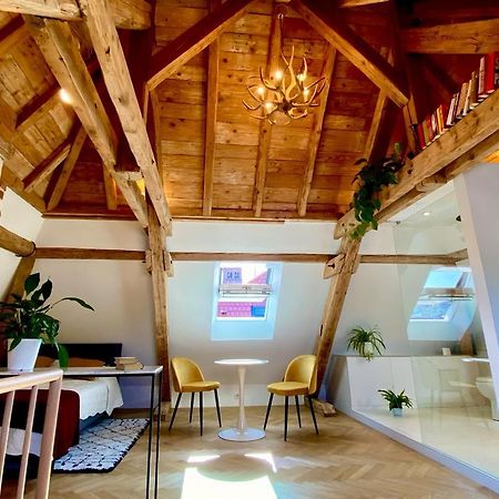 Un Petit Nid Atypique Au Coeur De Munster Apartment Мюнстер Екстериор снимка
